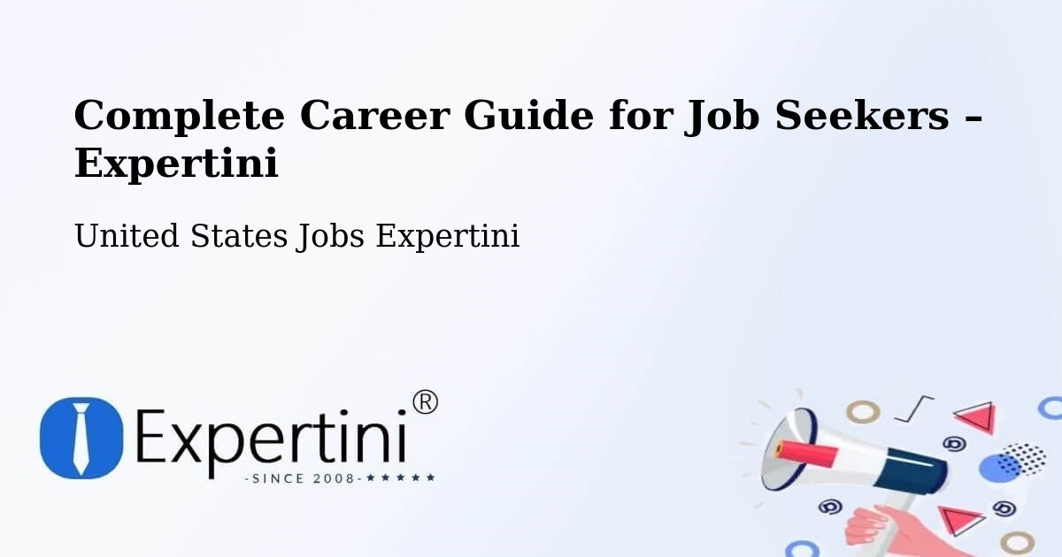 Career Guide for Job Seekers – Garrett - Garrett, United States Jobs Expertini
