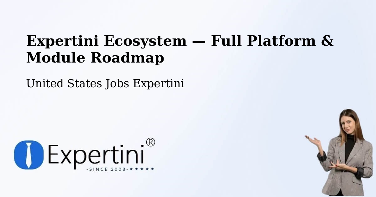 Expertini Ecosystem — Full Platform & Module Roadmap – Garrett